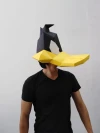 DAFFY DUCK Mask DIY, Looney Tunes Papercraft