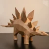 Stegosaurus paper model ,Papercraft , DIY , Low poly , Stegosaurus Model , PDF Papercraft ,Stegosaurus Model, Stegosaurus low poly