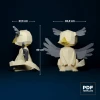 Griffin Papercraft Low Poly Decoration, PDF Template, DIY Paper 3D CumulusCraft