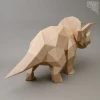 Triceratops paper model ,Papercraft , DIY , Low poly , Triceratops Model , PDF Papercraft , Triceratops Model , Triceratops low poly
