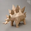 Stegosaurus paper model ,Papercraft , DIY , Low poly , Stegosaurus Model , PDF Papercraft ,Stegosaurus Model, Stegosaurus low poly