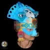 AZTEC Headdress Mask - Make it with paper card and this PDF template