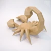 Scorpion paper model,Papercraft,DIY,Low poly,PDF Papercraft , Scorpion