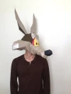 WILE E COYOTE Mask DIY, Looney Tunes Papercraft