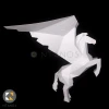 3D Pegasus Paper Sculpture - Make a hanging paper Pegasus decoration with this PDF download