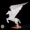 3D Pegasus Paper Sculpture - Make a hanging paper Pegasus decoration with this PDF download