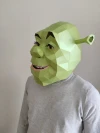 SHREK Mask DIY, Lowpoly Papercraft