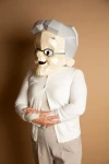 GRANNY Mask DIY, Looney Tunes Papercraft