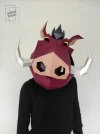 PUMBA Mask DIY, Lowpoly Papercraft, Lion King