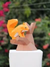 Squirrel 3d paper craft PDF | DIY 3d paper craft Squirrel model template, origami Squirrel, Squirrel low poly