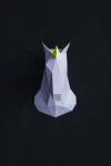 Papercraft 3D UNICORN HORSE HEAD Low Poly Paper Sculpture DiY gift Decor home nursery office pepakura pattern template handmade kids animals