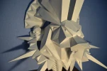 Papercraft 3D ANUBIS HEAD god of Egypt pepakura pdf template art Low polygonal Paper Sculpture Diy gift Decor home office animal trophy