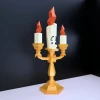 Papercraft Lumiere, beauty and the beast, candles, DIY PDF, low Poly, origami, Pepakura, Paper Model, 3D