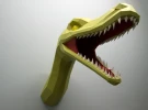 Papercraft DINOSAUR RAPTOR TROPHY head Jurassic dino park 3D Low Poly Paper sculpture DiY gift Decor home office pepakura pattern template Papercraft DINOSAUR RAPTOR TROPHY head Jurassic dino park 3D Low Poly Paper sculpture DiY gift Decor home office pepakura pattern template