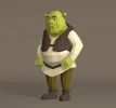 Shrek Papercraft Design with PDF templates to build by hand, Paper art and craft for home decoration, DIY, 3DIER