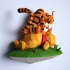 Papercraft Templates Tigger n Winnie Wall Model PDF SVG DXF