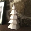 Christmas Sapin 3d papercraft. You get PDF digital file template and instructions for this DIY modern paper sculpture.