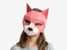 6 Animal Mask For Kids, DIY Children Mask, Woodland Animal, Cat Mask, Bunny Mask, Wolf Mask, Mouse Mask, Fox Mask, Dog Mask Kids