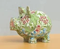 Piggy Bank Papercraft, Lowpoly, Low poly Papercraft