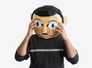 Make your own Frank Sidebottom Mask, DIY Paper Craft Template, DIY Paper Masks,Low Poly Mask, Gift Idea For Him, Frank Sidebottom Head