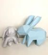 Baby Bunny 3d papercraft . You get a PDF digital file with templates and instructions for DIY