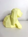 Baby Bunny 3d papercraft . You get a PDF digital file with templates and instructions for DIY