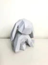 Baby Bunny 3d papercraft . You get a PDF digital file with templates and instructions for DIY