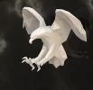 Eagle Hunting Papercraft, Lowpoly, Lowpoly Papercraft Eagle Hunting Papercraft, Lowpoly, Lowpoly Papercraft