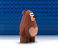 Bear Papercraft, Lowpoly, Low poly Papercraft