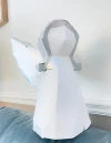 angel 3d papercraft. You get a PDF digital file with templates and instruction on how to DIY paper model.