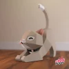 Cat papercraft, Paper sculpture, Cat sculpture, Paper art, Cat art, Paper crafting, Cat crafts, Paper modeling, Cat figurine, Paper cat