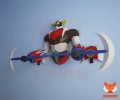 Grendizer Papercraft, PDF Template, DIY 3d Model, FanArt, Paper Sculpture, Low Poly, Pepakura Craft, Manualidad