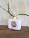 Square Holy Vase Papercraft. You get a PDF digital file template and instructions for this DIY (do it yourself) paper sculpture.