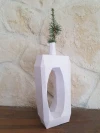 Long Holy Vase Papercraft. You get a PDF digital file template and instructions for this DIY (do it yourself) paper sculpture.