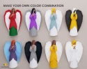 Angel 3D Wall Decor Low poly Papercraft, DIY, PDF