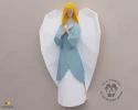Angel 3D Wall Decor Low poly Papercraft, DIY, PDF