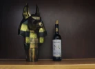 Anubis Wine Box Low Poly Papercraft, Paper Sculpture, Low Poly PDF Template, DIY Decor & Gift