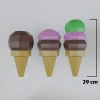 Ice cream pack 3D papercraft | DIY paper sculpture | Paper model pattern | Do it yourself | Low poly | PDF pattern | origami | home decor