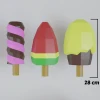 Ice cream pack 3D papercraft | DIY paper sculpture | Paper model pattern | Do it yourself | Low poly | PDF pattern | origami | home decor