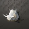 Papercraft Boar Head, Paper Craft Boar Head Model, Boar Head PDF template, 3D Boar Head sculpture, Low poly pattern Boar Head