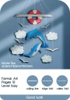Papercraft Dolphin Baby Mobile, 3D Paper Sculpture, PDF Fish Low Poly, Papercraft, Papercraft 3d, PDF, Gift, Low Poly Papercraft, Papercraft Pdf, Diy Animal Fish