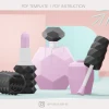 Papercraft Makeup set template ,3 designs | Low Poly Art Decor Sculpture for Home or Salon