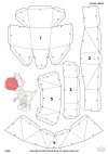 Yoshi Papercraft 3D, pepakura Pdf template Low polygonal Paper Sculpture Diy Decor home loft office mario bros lover gift