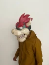 BOWSER KOOPA Mask DIY, Lowpoly Papercraft