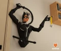 Catwoman Papercraft, PDF Template, DIY 3d Model, FanArt, Paper Sculpture, Low Poly, Pepakura Craft, Manualidad