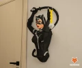 Catwoman Papercraft, PDF Template, DIY 3d Model, FanArt, Paper Sculpture, Low Poly, Pepakura Craft, Manualidad