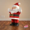 Santa Claus, Paper Santa Claus, Christmas, Papercraft Santa Claus, elf, Santa's helper, jingle bells, magical, celebration, Christmas tie