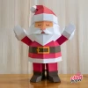 Santa Claus, Paper Santa Claus, Christmas, Papercraft Santa Claus, elf, Santa's helper, jingle bells, magical, celebration, Christmas tie