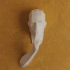 Papercraft Silence is golden, Paper Craft Silence is golden Model, golden PDF template, 3D Silence sculpture, Low poly pattern Silence