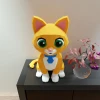 Papercraft Robotic cat Sox, Pdf format compatible, digital template, 3D, paper origami toy tory Buzz gato
